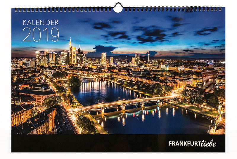 Der Frankfurt Skyline Kalender für 2019 ist da!