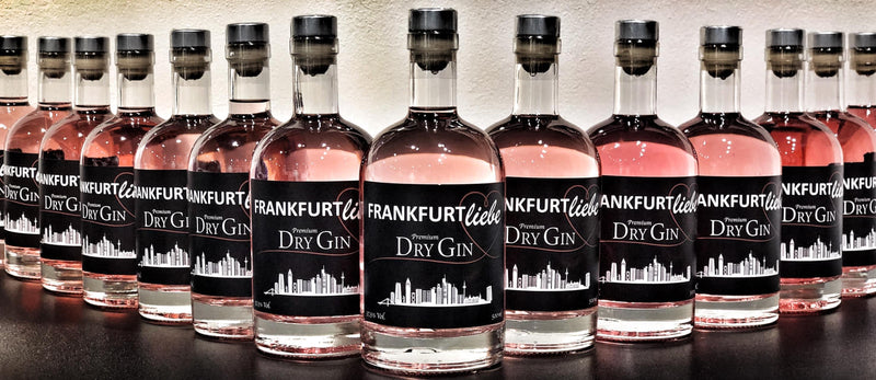 Unser Frankfurtliebe Premium Dry Gin ist da!