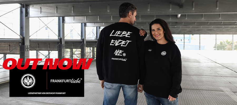 Die neue Eintracht Frankfurt x Frankfurtliebe Kollektion ist da!
