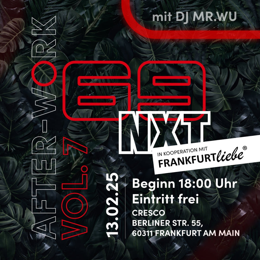 Komm zur After Work Vol.7! Powered by Frankfurter Sparkasse und Frankfurtliebe