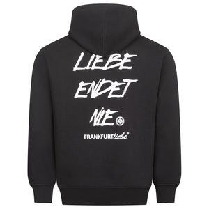 Unisex Hoody LIEBE ENDET NIE black