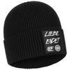 Unisex Beanie LIEBE ENDET NIE black