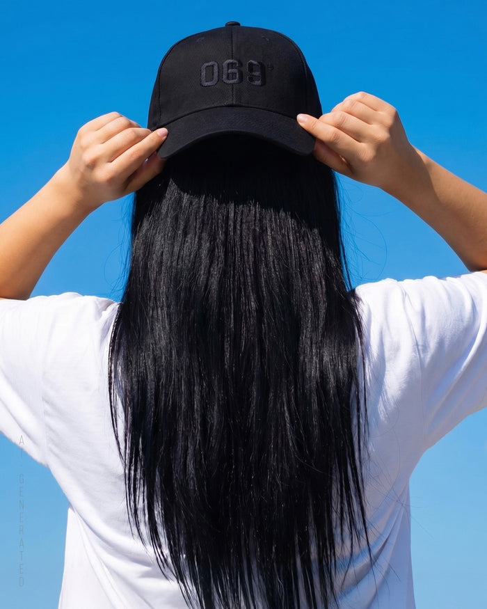 Cap 069 black/black