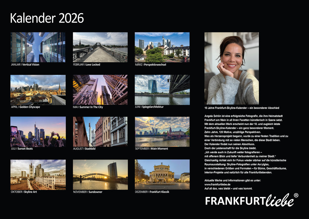 Frankfurtliebe Kalender 2026