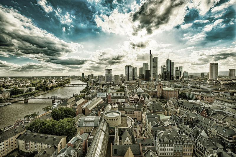 Frankfurt MAINHERZ 30x20 cm AUSSTELLUNGSSTÜCK