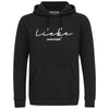 Unisex Hoody Liebe black