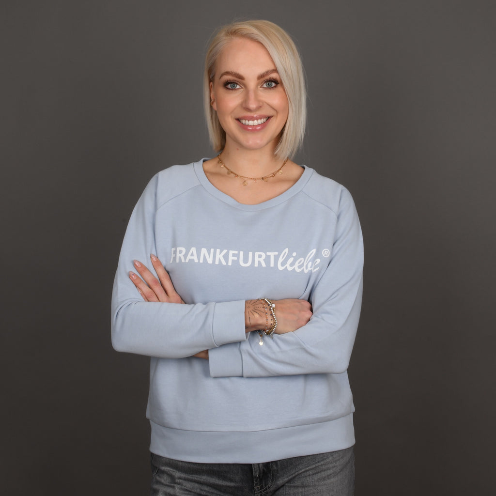 Woman Sweater Basic light blue