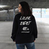 Unisex Sweater LIEBE ENDET NIE black