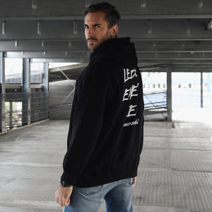 Unisex Hoody LIEBE ENDET NIE black