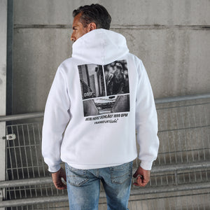 Unisex Hoody Herzschlag 1899 white