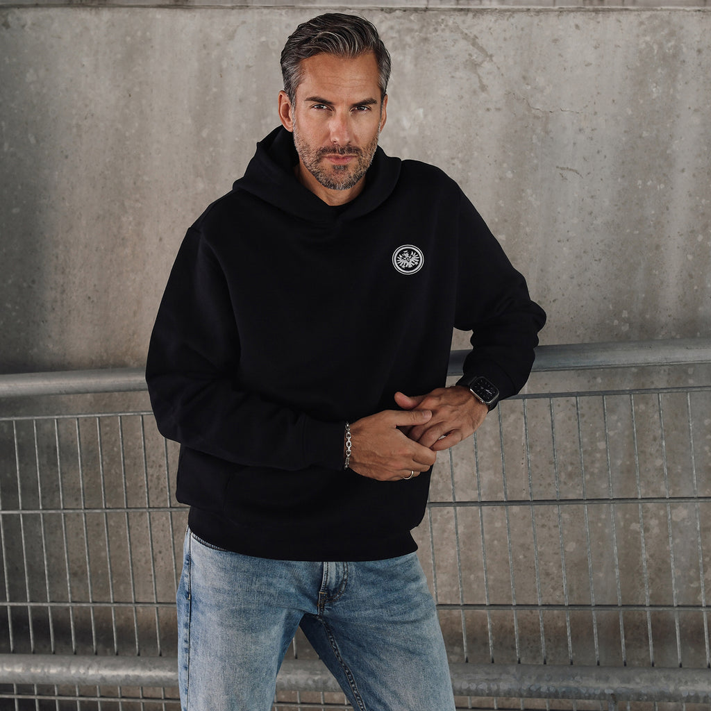 Unisex Hoody Herzschlag 1899 black