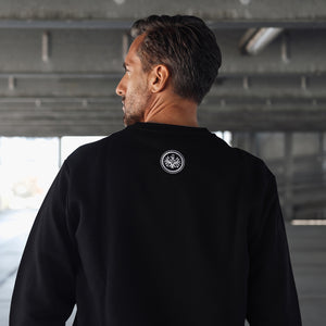 Unisex Sweater Herzschlag 1899 black