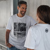 Unisex T-Shirt Herzschlag 1899 white