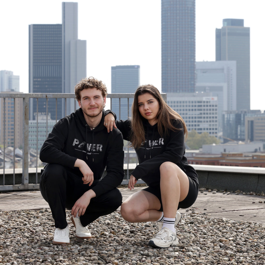 Unisex Hoody POWER MAINOVA black