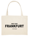 Shopping Bag „Next Stop: FRANKFURT“ – Natural