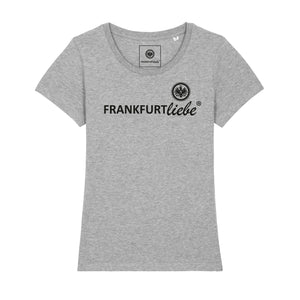 Woman T-Shirt Frankfurtliebe Adler grey