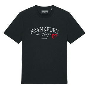 Unisex T-Shirt Frankfurt im Herzen black