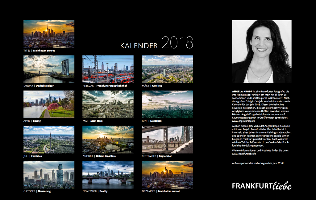 Frankfurtliebe Kalender 2018