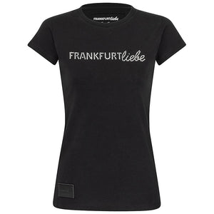 Frankfurtliebe Nieten-Shirt Woman NIGHTLIFE black - Limited Edition