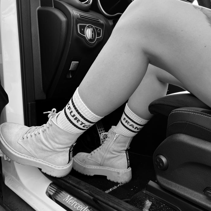 Frankfurtliebe Socks Essential white