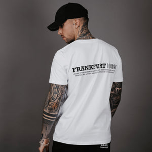 Unisex T-Shirt FRANKFURT/069 white
