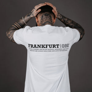 Unisex T-Shirt FRANKFURT/069 white