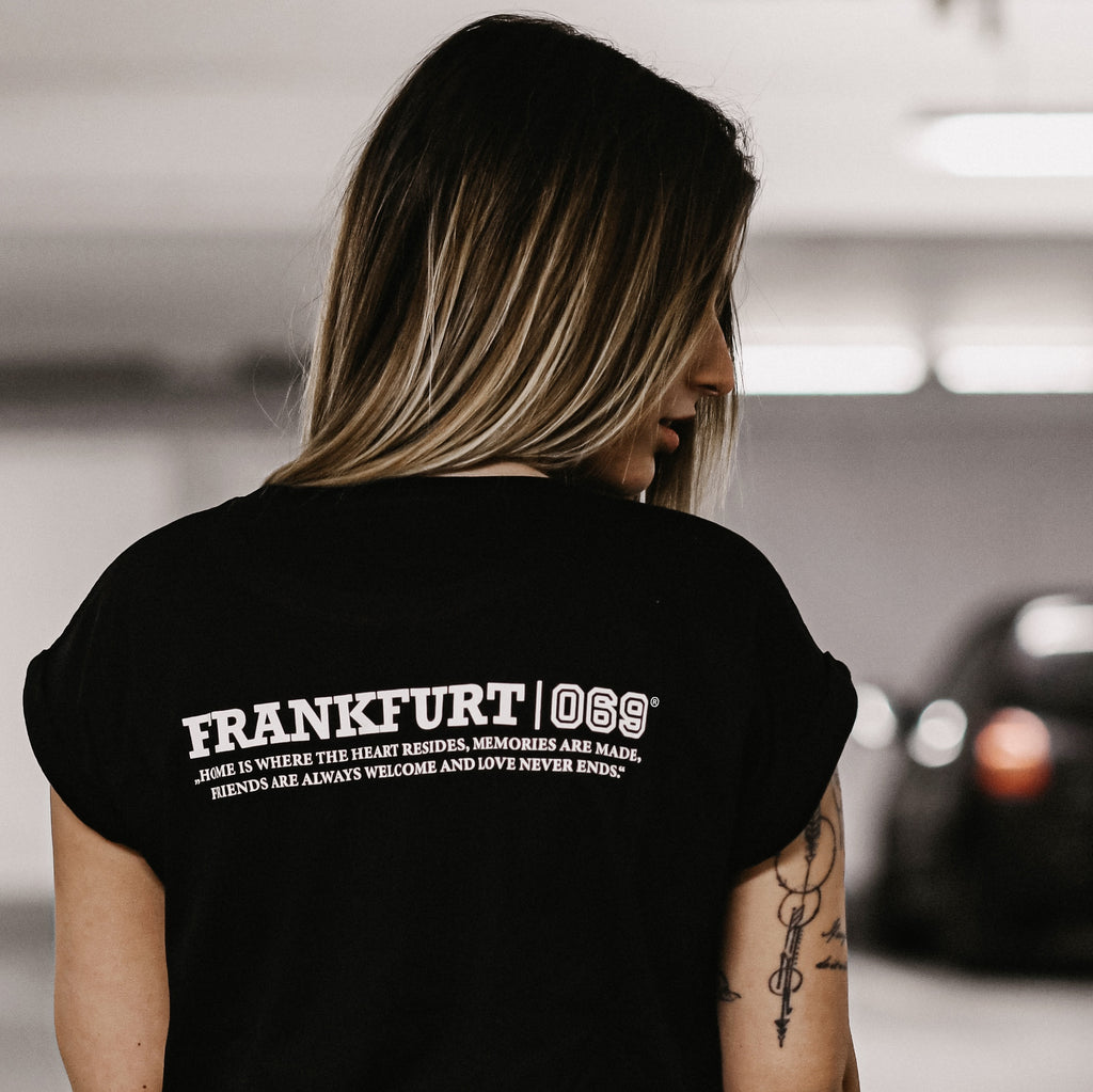 Woman T-Shirt FRANKFURT/069 black