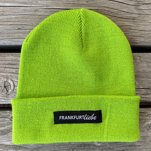 Frankfurtliebe Beanie Casual Lime Green