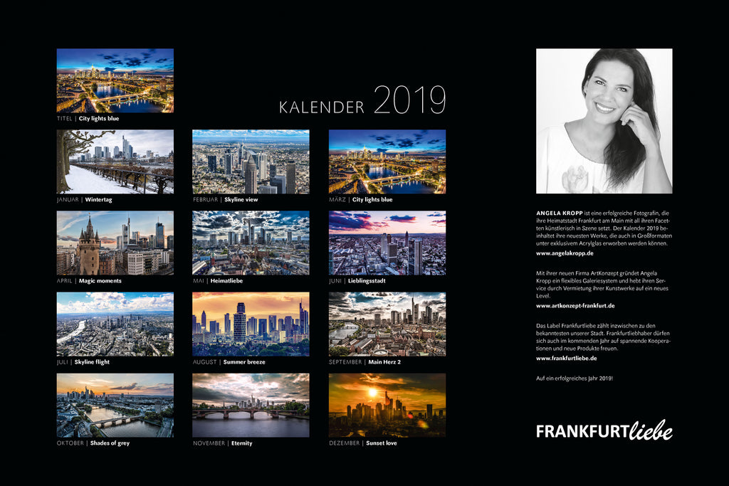 Frankfurtliebe Kalender 2019