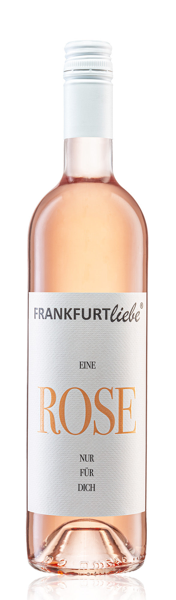 Frankfurtliebe Rosé Cuvée 2021 EINE ROSE NUR FÜR DICH 0,75L (Grundpreis 13,20€/L)