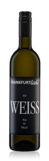 Frankfurtliebe Weißwein Cuvée 2021 ICH WEISS WAS DU WILLST 0,75L (Grundpreis 13,20€/L)